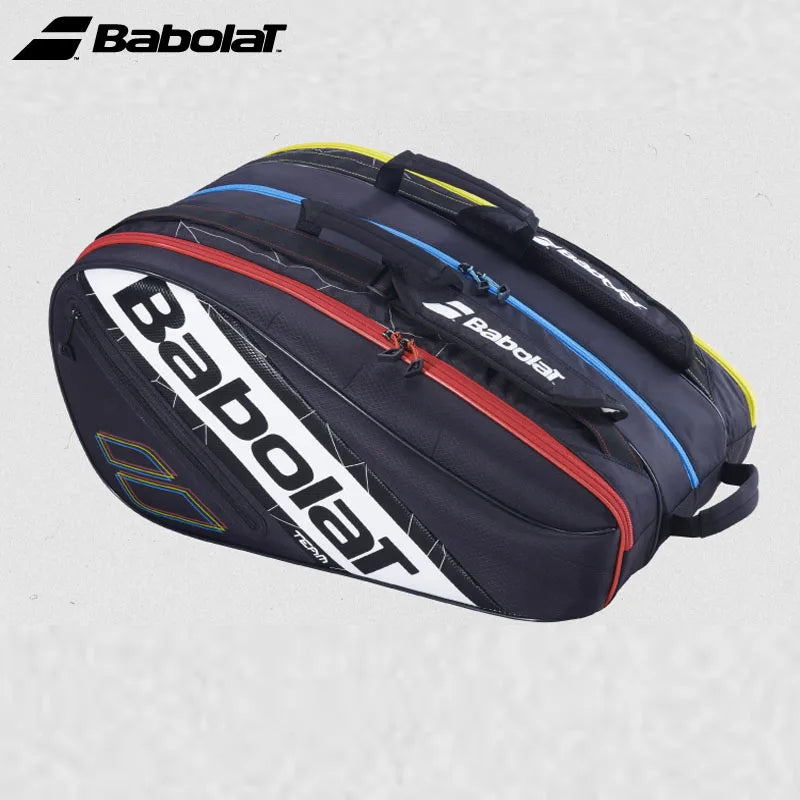 Professional Babolat RH Team Padel Tennis Bag Unisex 1Pack De Padel Racket Backpack 2023 Autumn Winter Portable Padel Court Bags