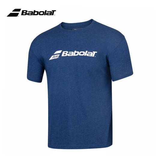 Summer Autumn Babolat Breathable Tennis Exercise T-shirt Professional Squash Badminton Padel Beach Tennis Tee Men Gym Sports Tee