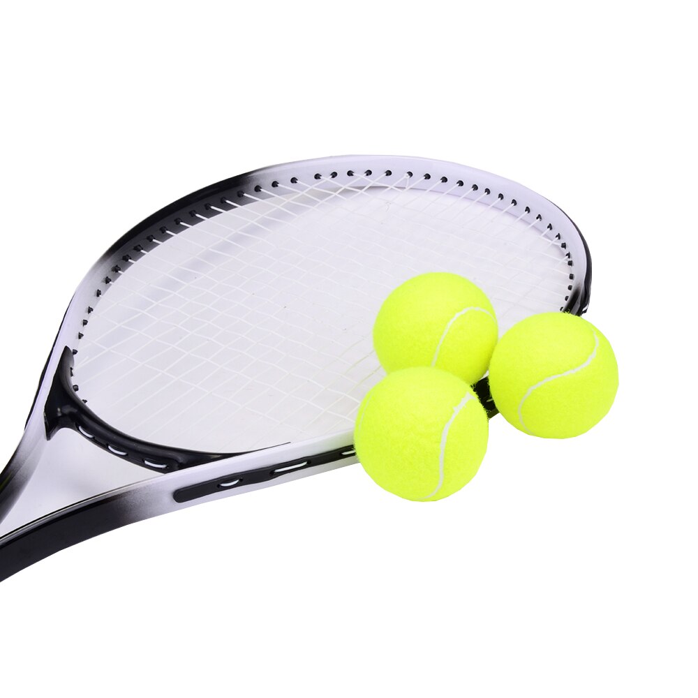 3 PCS High Quality Elasticity Tennis Ball Soft Training Sport Rubber Padel Balls for Practice Reduced Pressure