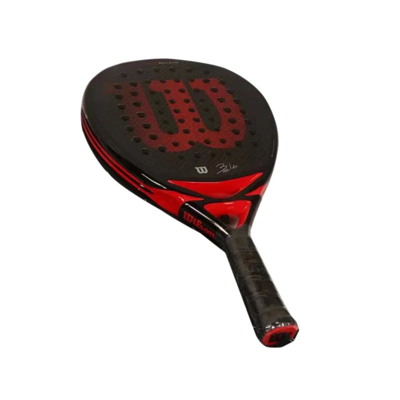 2024 New Professional Padel Paddle Tennis Racket Soft Face Carbon Fiber Soft EVA Face Sports Racquet Outdoors Equipment