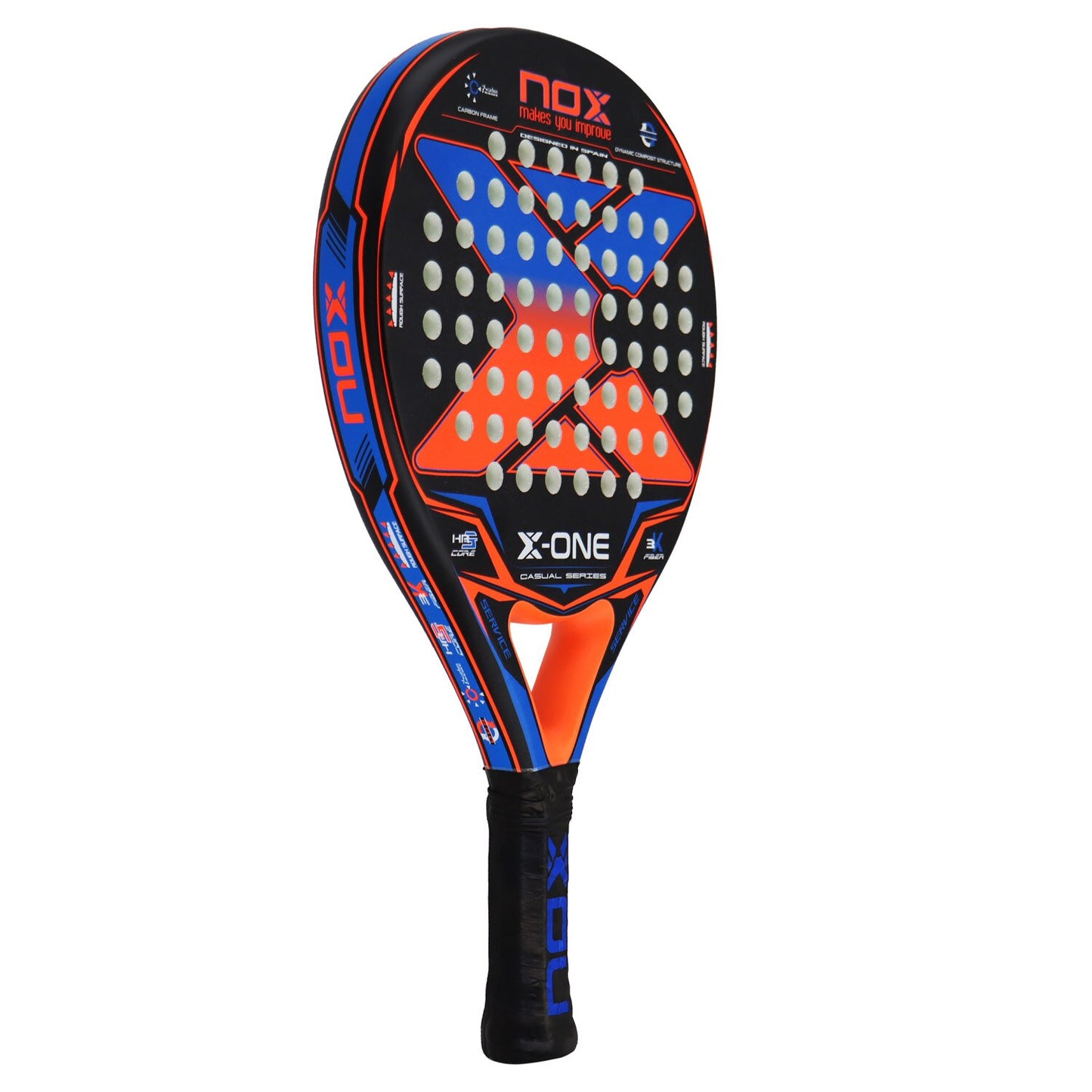 New Hot Padel Racket 3K Carbon Fiber with Soft EVA Face Tennis Paddle Racquet Racket Power Surface