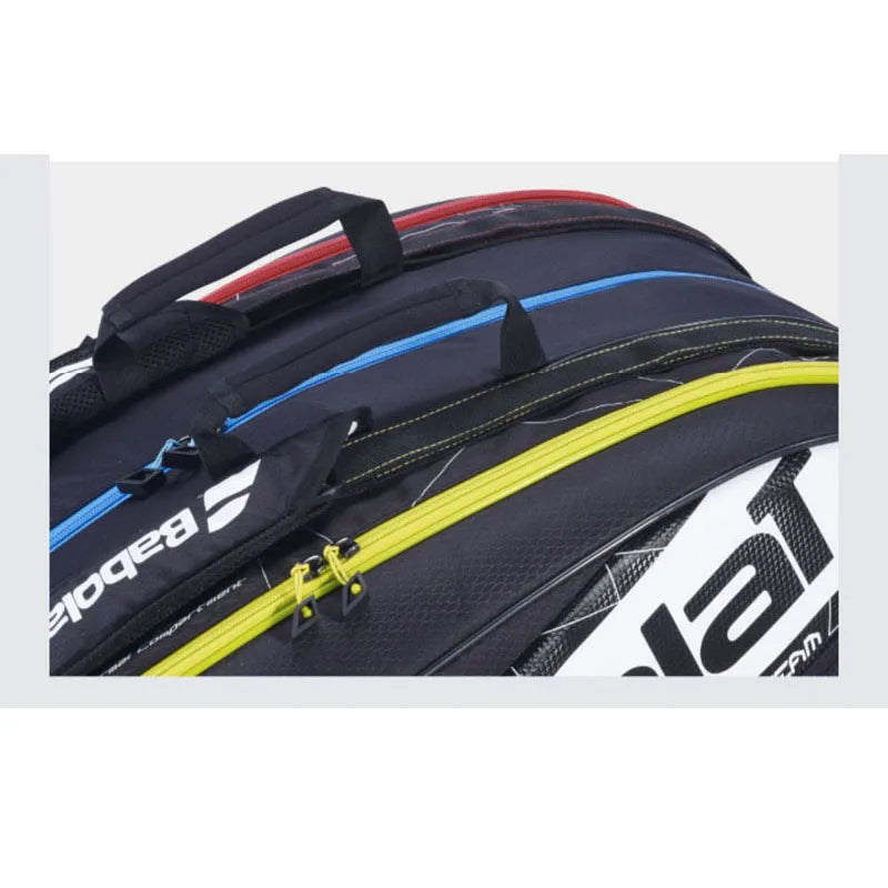 Professional Babolat RH Team Padel Tennis Bag Unisex 1Pack De Padel Racket Backpack 2023 Autumn Winter Portable Padel Court Bags