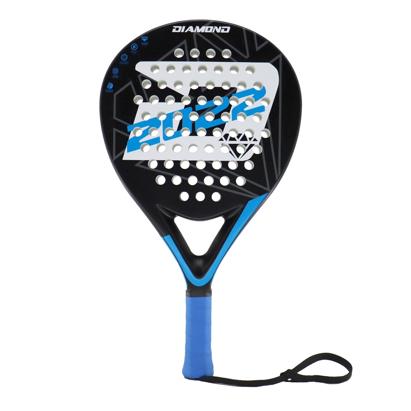 Pro Tennis Padel Paddle Racket Diamond Shape EVA SOFT racchetta