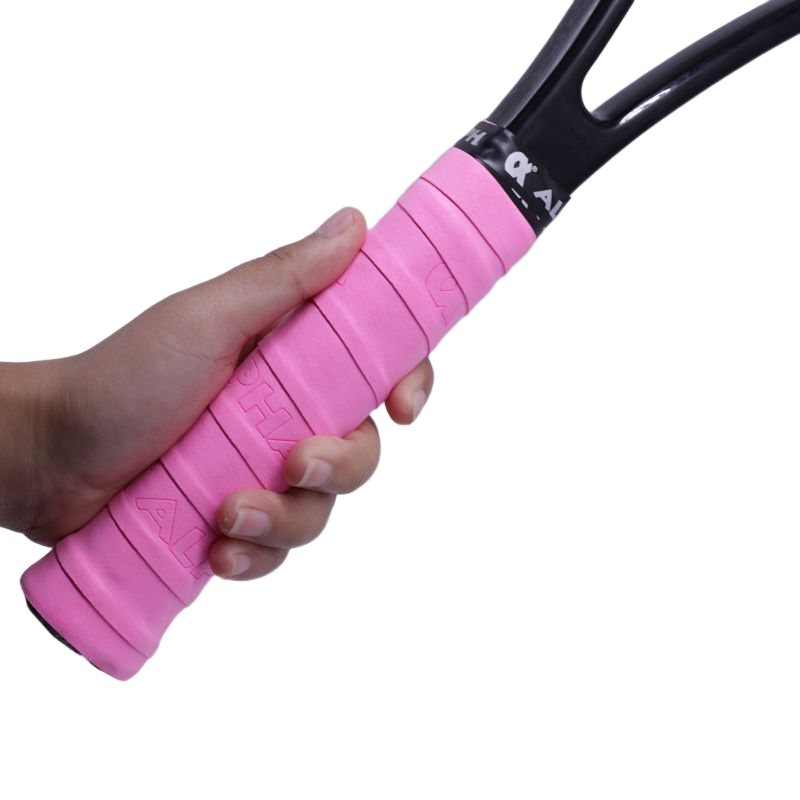 6Pcs Overgrip Tennis ALPHA Sticky Dry Wrapping Sweatband Anti-Slip Fishing Rod Grip for Badminton Padel Tennis Racket Tape