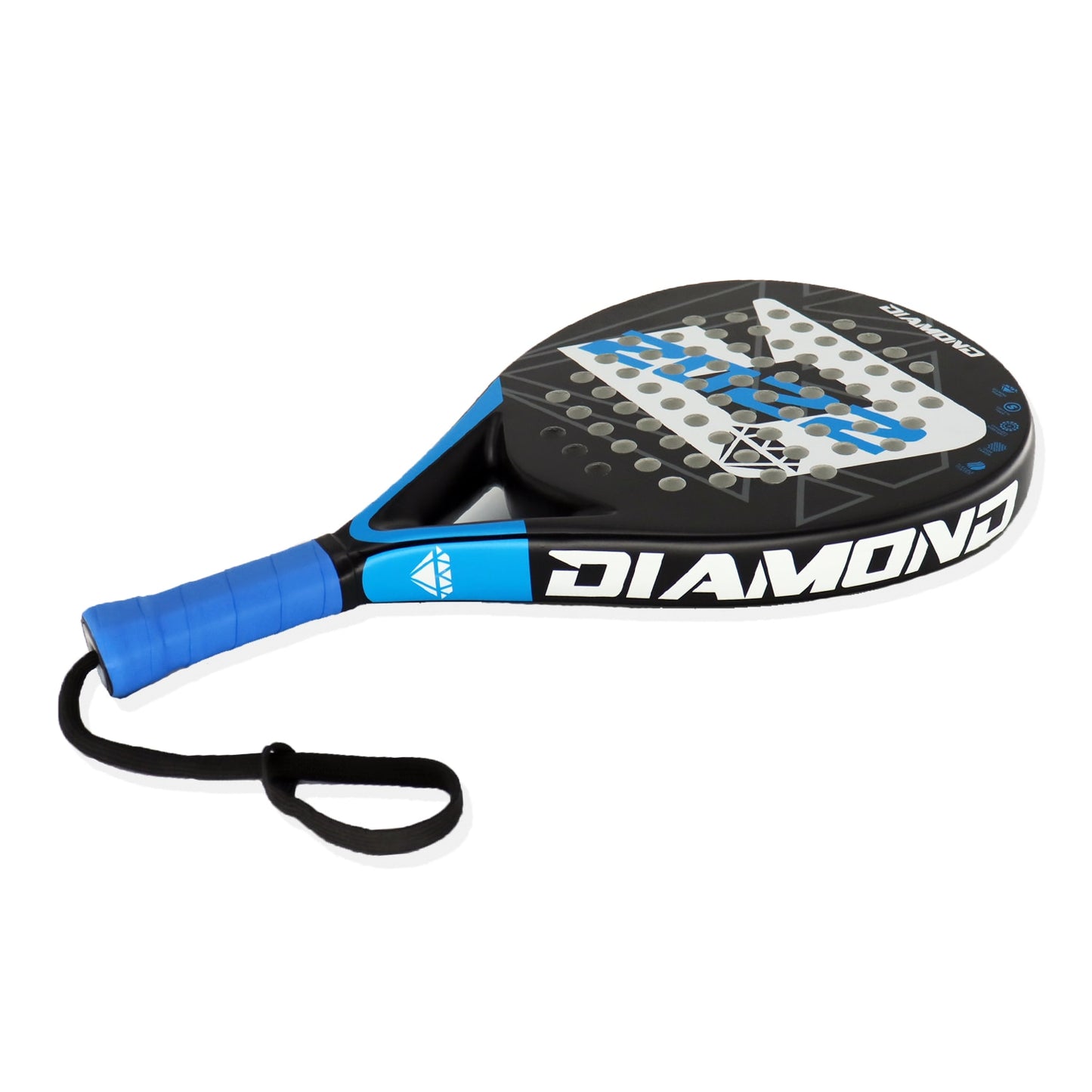 Pro Tennis Padel Paddle Racket Diamond Shape EVA SOFT racchetta