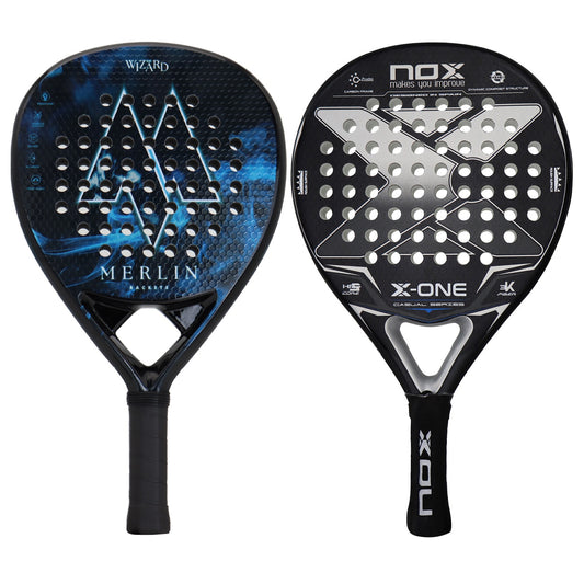 Padel Tennis Racket 3K/12K Carbon Fiber EVA SOFT Power Foam with Cover Bag Padel Paddle